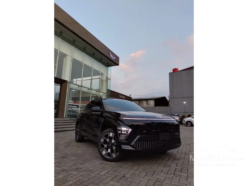 Jual Mobil Hyundai Kona 2024 Signature Long Range di DKI Jakarta Automatic SUV Hitam Rp 590.300.000
