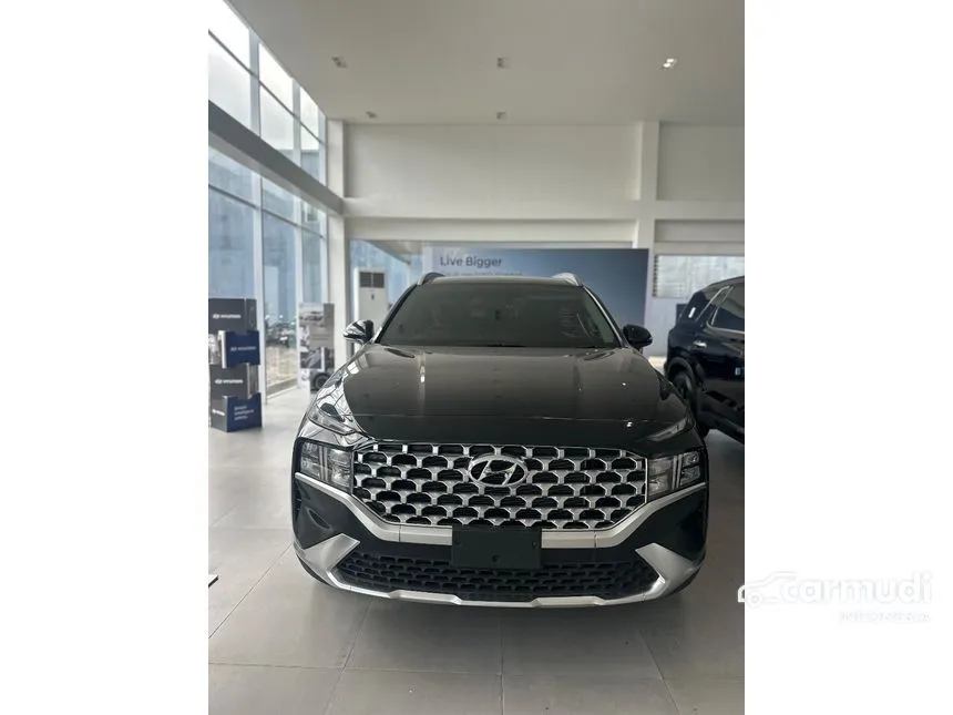 Jual Mobil Hyundai Santa Fe 2024 Signature 2.2 di Banten Automatic SUV Putih Rp 590.000.000