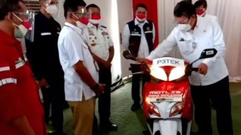 Ubah Motor Butut Jadi Bertenaga Listrik, Biayanya Rp10 Juta