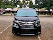 Toyota Vellfire 2.4 Z AT 2011 Hitam TDP 90jt Kondisi mobil istimewa bergaransi dan dijamin siap pakai