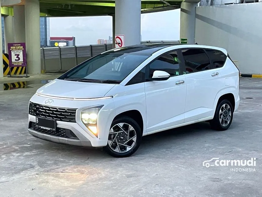 Jual Mobil Hyundai Stargazer 2022 Prime 1.5 di DKI Jakarta Automatic MPV Putih Rp 200.000.000