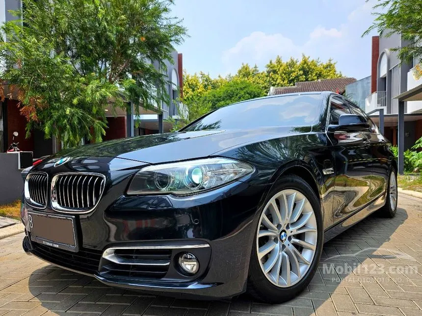 Jual Mobil BMW 528i 2015 Luxury 2.0 di DKI Jakarta Automatic Sedan Hitam Rp 450.000.000