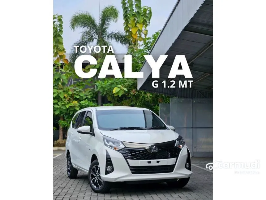 Jual Mobil Toyota Calya 2024 G 1.2 di DKI Jakarta Automatic MPV Putih Rp 156.000.000