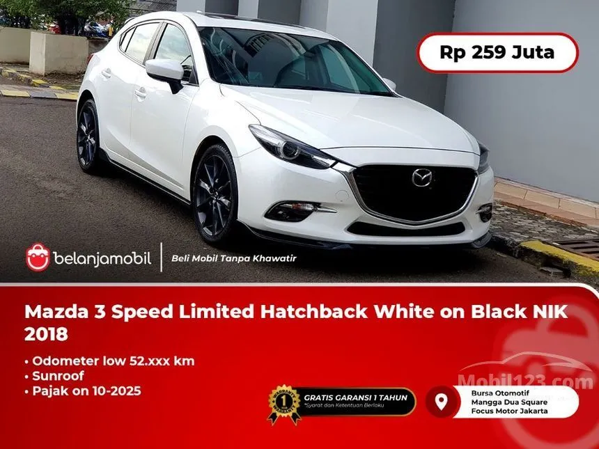 Jual Mobil Mazda 3 2018 SKYACTIV