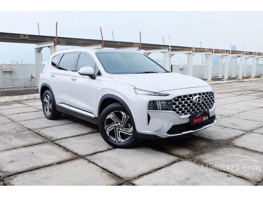 Jual Mobil Hyundai Santa Fe 2021 Signature 2.5 di DKI Jakarta Automatic SUV Putih Rp 405.000.000