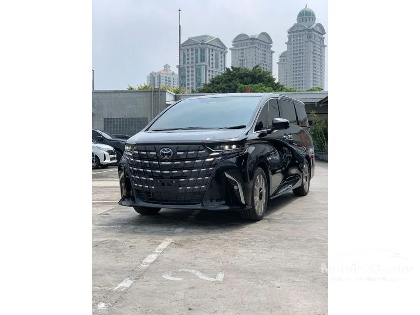 Jual Mobil Toyota Alphard 2024 HEV (Non Premium Color) 2.5 di Jawa Barat Automatic MPV Hitam Rp 1.350.000.000