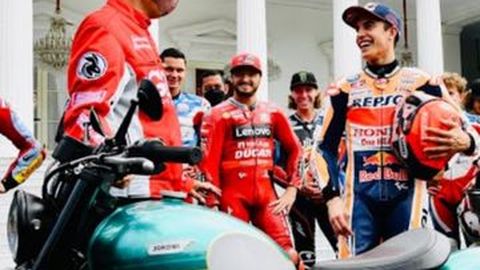 Tak Boleh Ikut Parade Pebalap MotoGP 2022, Jokowi Ungkap Kekecewaannya