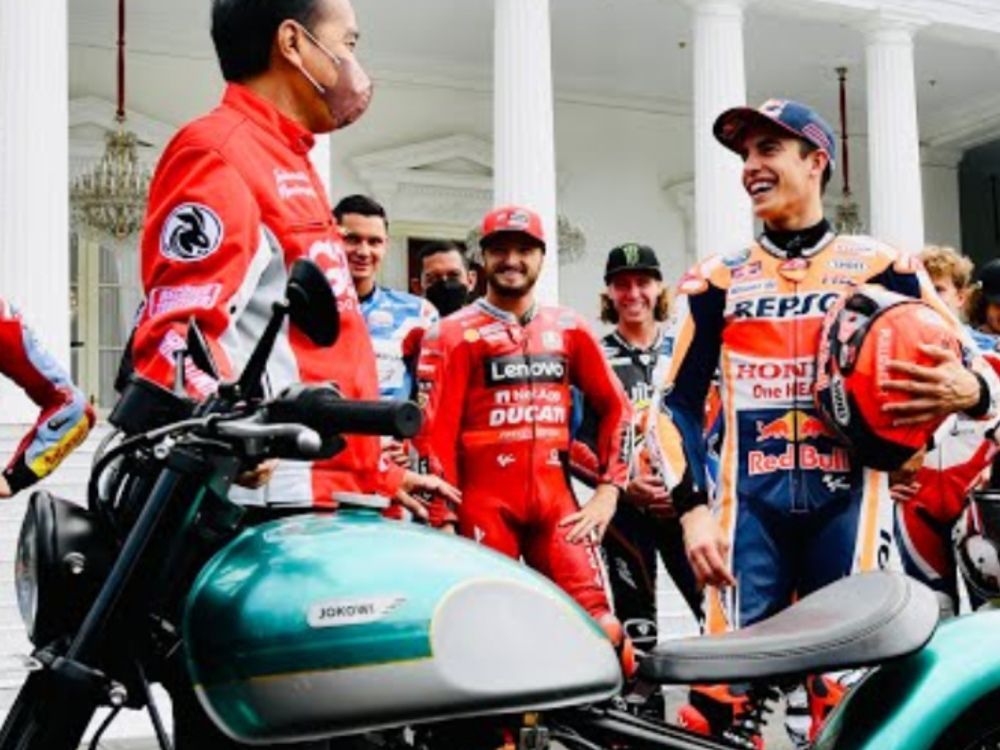 Tak Boleh Ikut Parade Pebalap MotoGP 2022, Jokowi Ungkap Kekecewaannya