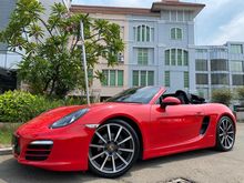 2013 Porsche Boxster 2.7 981 Convertible Reg.2014 Red On Brown Km10rb Full Option TDP.375JT