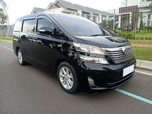 2009 Toyota Vellfire 2.4 V Van Wagon #TDP 70Jt # Plat A Banten #Mobil Mulus Terawat