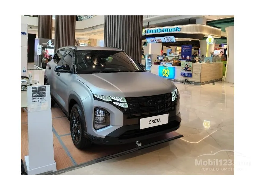 Jual Mobil Hyundai Creta 2024 Alpha 1.5 di DKI Jakarta Automatic Wagon Hitam Rp 371.200.000
