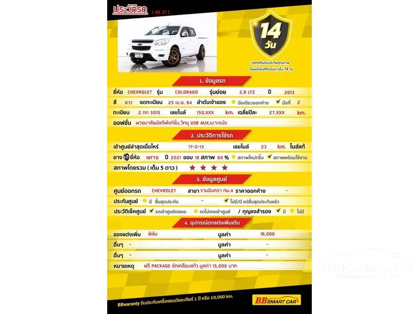 2013 Chevrolet Colorado LTZ Pickup