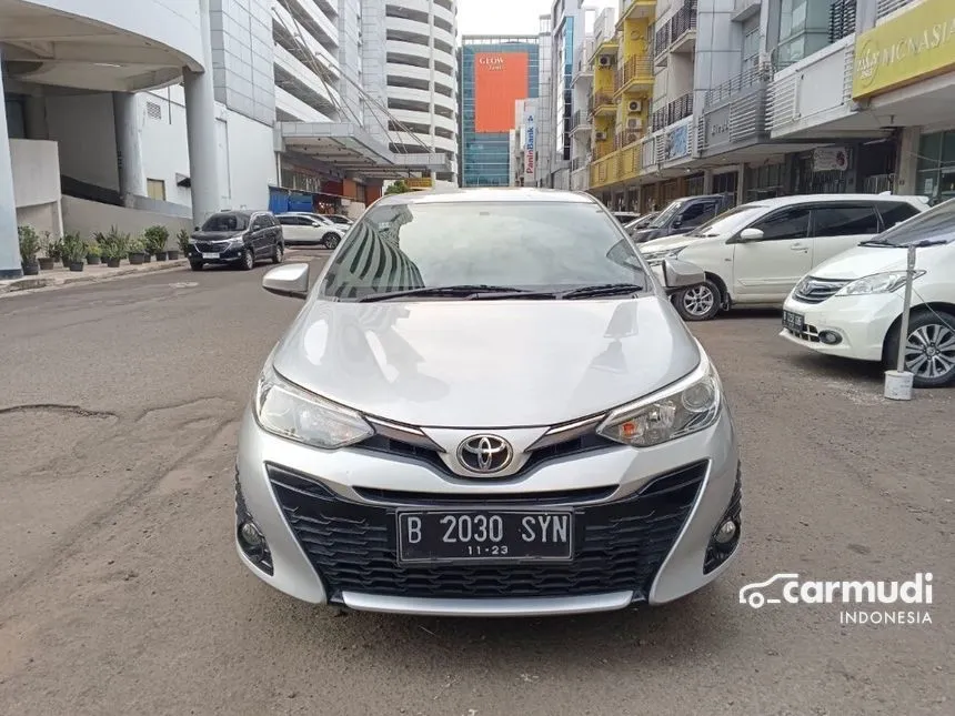 Jual Mobil Toyota Yaris 2018 G 1.5 di Banten Automatic Hatchback Silver Rp 163.000.000