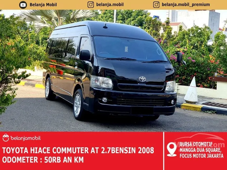 Jual Mobil Toyota Hiace 2008 3.0 di DKI Jakarta Automatic Minibus Silver Rp 398.000.000