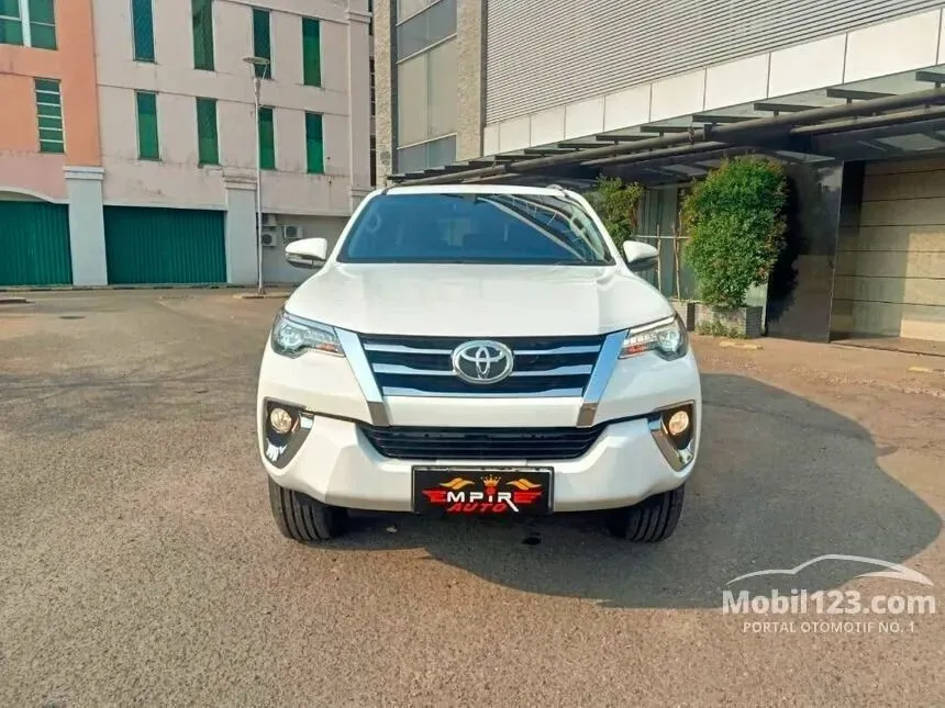 Jual Mobil Toyota Fortuner 2018 VRZ 2.4 di DKI Jakarta Automatic SUV Putih Rp 378.000.000
