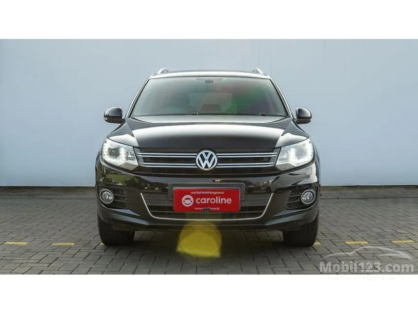 Jual Mobil Volkswagen Tiguan 2015 TSI 1.4 di Jawa Barat Automatic SUV Hitam Rp 154.000.000
