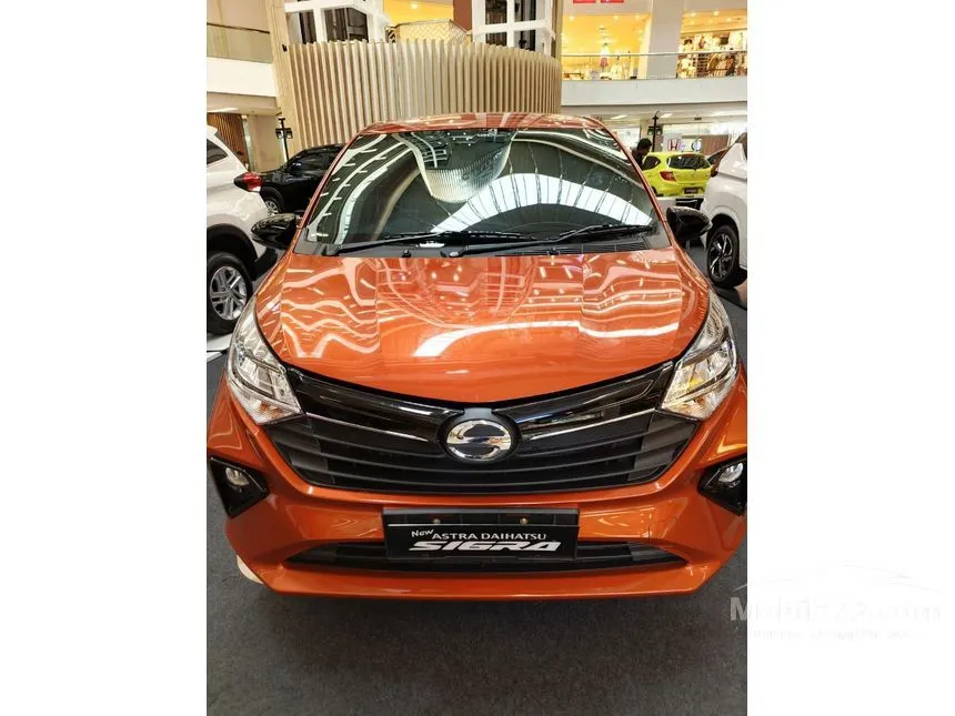 Jual Mobil Daihatsu Sigra 2024 R 1.2 di Jawa Barat Manual MPV Orange Rp 134.200.000