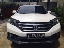 Honda All New CR-V 2.4 i-Vtec 2012 AT white elegant , Top condition