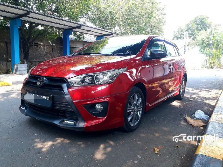 Jual Mobil Toyota Yaris 2016 TRD Sportivo 1.5 di DKI Jakarta Automatic Hatchback Merah Rp 152.000.000