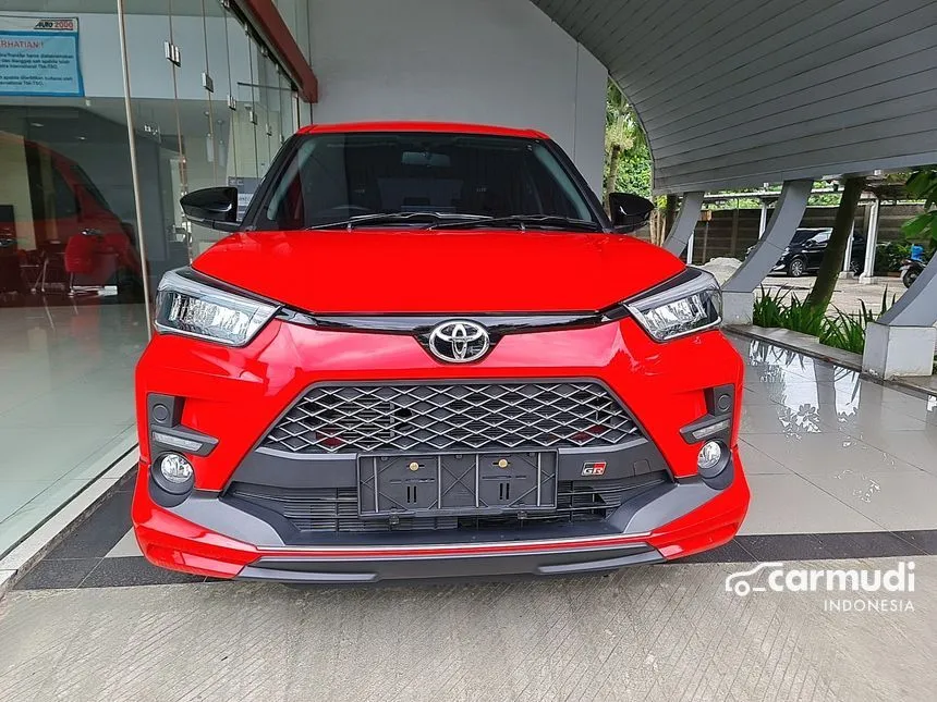 Jual Mobil Toyota Raize 2024 GR Sport 1.0 di Banten Automatic Wagon Merah Rp 265.200.000