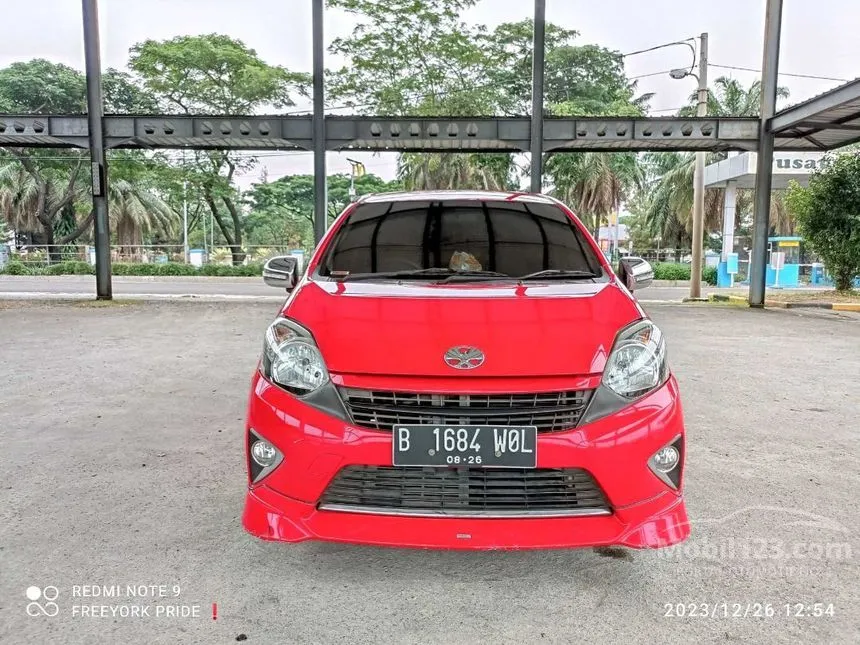 Jual Mobil Toyota Agya 2016 G 1.0 di DKI Jakarta Automatic Hatchback Merah Rp 101.000.000