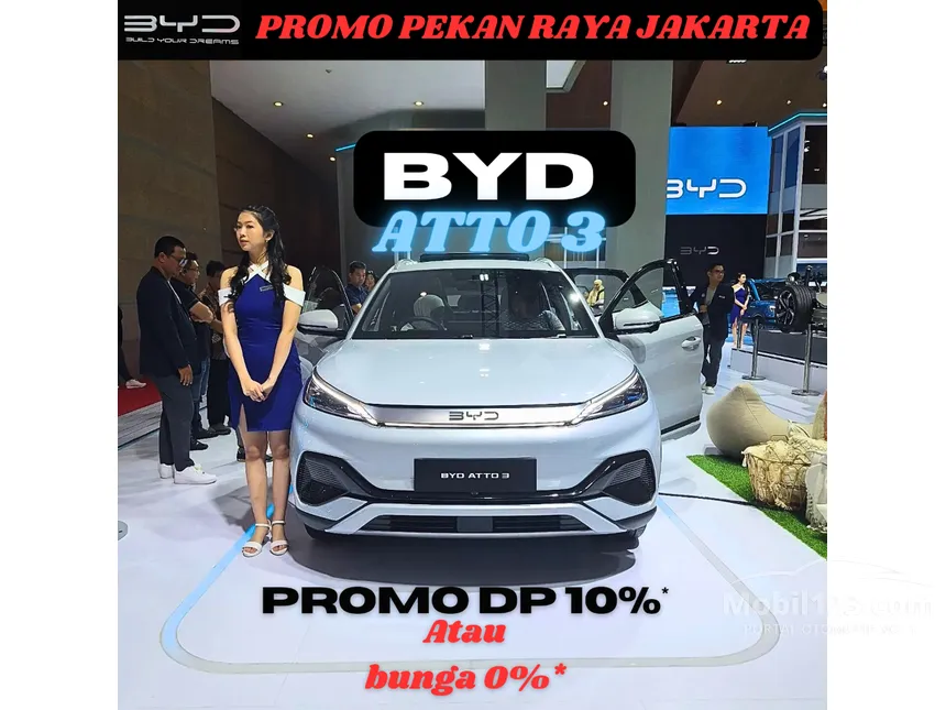 Jual Mobil BYD Atto 3 2024 Superior Extended Range di DKI Jakarta Automatic Wagon Putih Rp 515.000.000