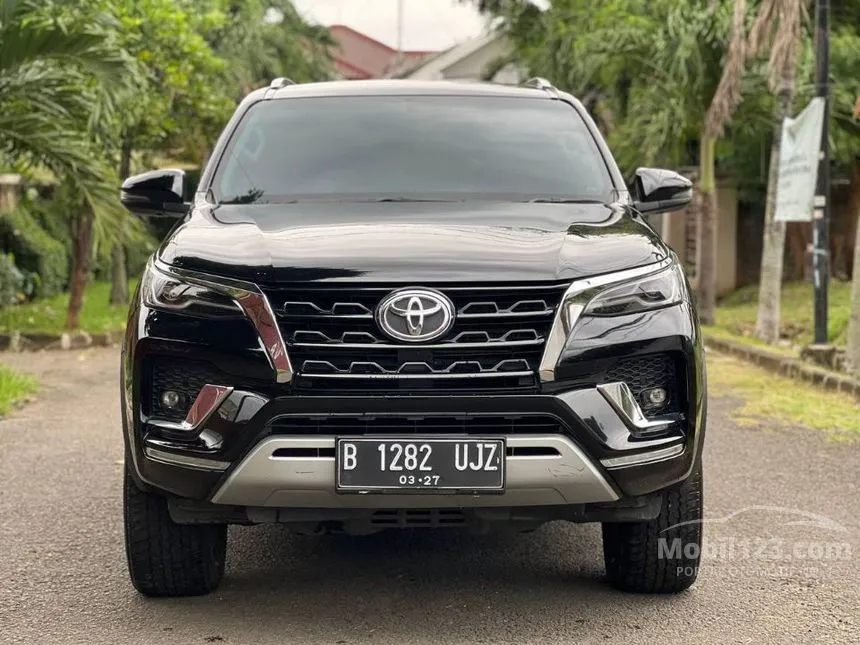 Jual Mobil Toyota Fortuner 2022 VRZ 4X2 2.8 di DKI Jakarta Automatic SUV Hitam Rp 490.000.000