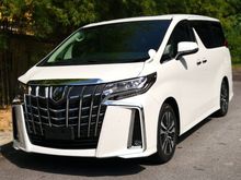 2019 Toyota Alphard SC 2.5 MPV DIM /BSM /SUNROOF /PRE-CRASH/ 3 LED /ANDRIOD PLAYER # Max 012-201 6830