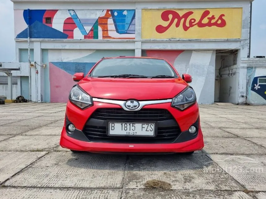 Jual Mobil Toyota Agya 2017 G 1.2 di DKI Jakarta Automatic Hatchback Merah Rp 120.000.000