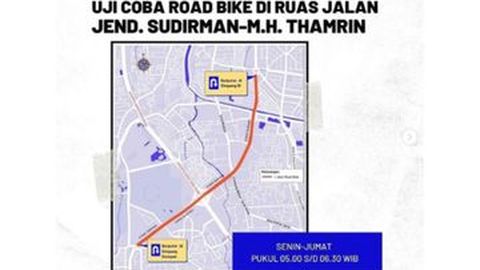Makin Istimewa, Pesepeda Road Bike Bisa Melintas di Luar Jalur Sepeda