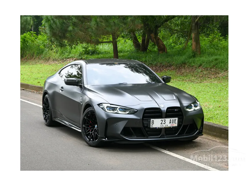 Jual Mobil BMW M4 2021 Competition 3.0 di Banten Automatic Coupe Hitam Rp 2.400.000.000