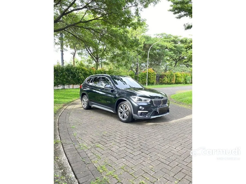 Jual Mobil BMW X1 2018 sDrive18i xLine 1.5 di Banten Automatic SUV Hitam Rp 395.000.000