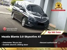 2017 Mazda Biante 2.0 SKYACTIV-G MPV AT Hitam NIK 2017 [ GARANSI 5TH ]