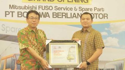 Mitsubishi Fuso Buka Jaringan Service Baru di Makassar