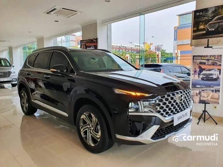 Jual Mobil Hyundai Santa Fe 2023 Prime 2.5 di Jawa Barat Automatic SUV Hitam Rp 515.000.000