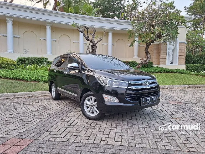 Jual Mobil Toyota Kijang Innova 2016 Q 2.0 di Banten Automatic MPV Hitam Rp 234.000.000
