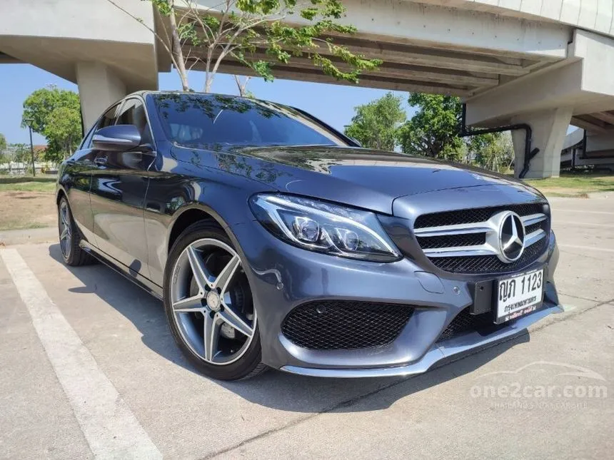 2015 Mercedes-Benz C300 2.1 W205 (ปี 14-22) Blue TEC HYBRID AMG Dynamic ...