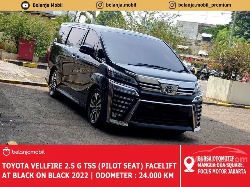 Jual Mobil Toyota Vellfire 2022 G 2.5 di DKI Jakarta Automatic Van Wagon Hitam Rp 1.060.000.000