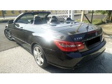 2010 Mercedes-Benz E250 CGI TURBO 1.8 (A) CABRIOLET COUPE AMG SPEC 211 HP PERFECT CONDITION