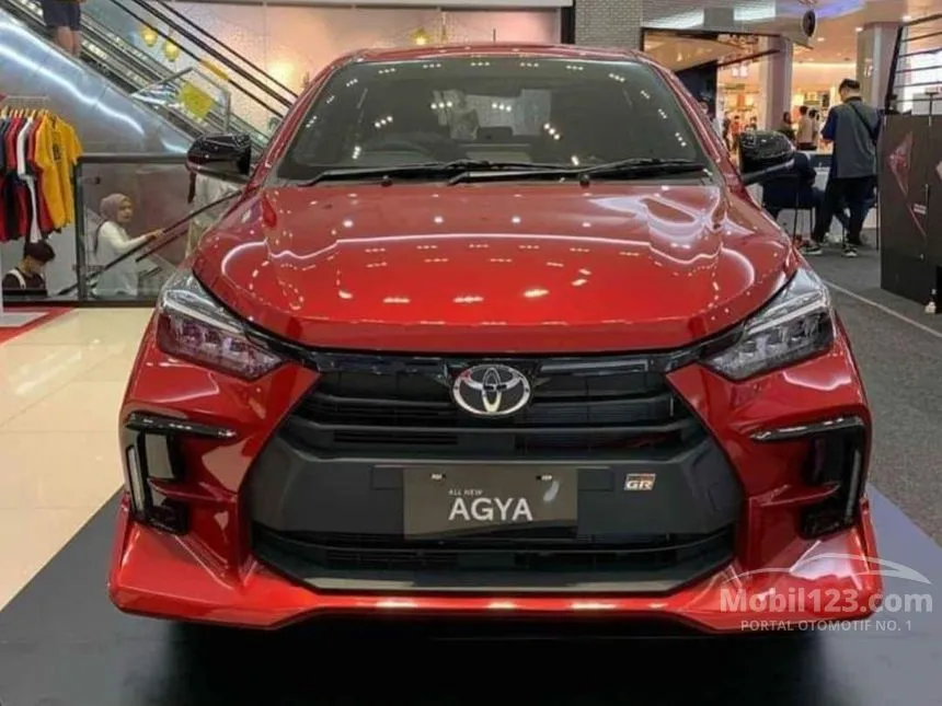 Jual Mobil Toyota Agya 2024 GR Sport 1.2 di Jawa Barat Automatic Hatchback Merah Rp 261.800.000