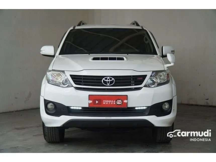 Jual Mobil Toyota Fortuner 2013 G TRD 2.5 di DKI Jakarta Automatic SUV Putih Rp 248.000.000