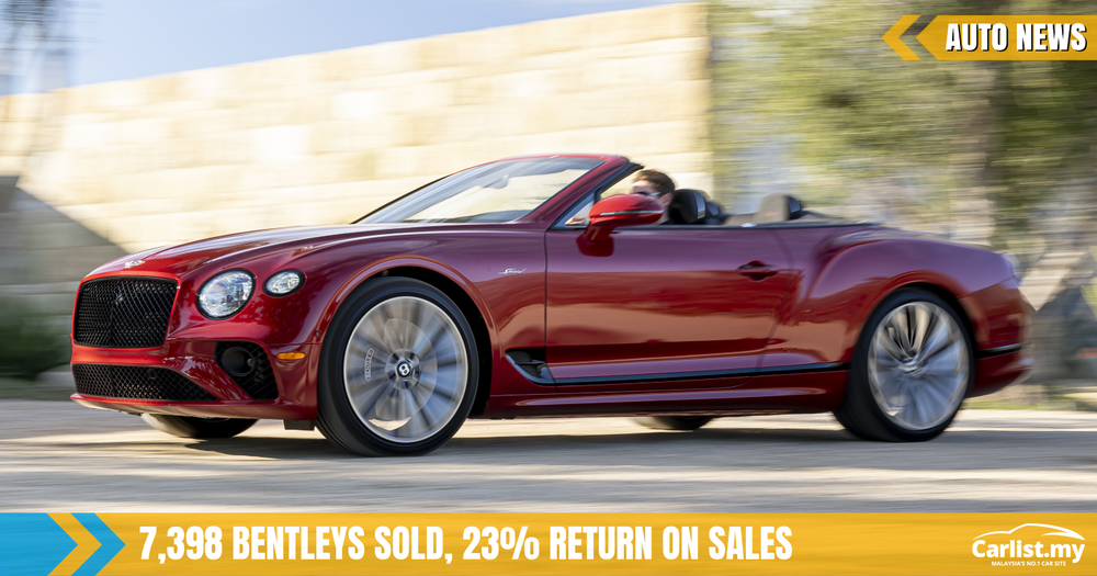 Bentley Reports Improved Sales Figure in H1 2022