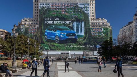 Ford’s New Billboard in Spain Is The Largest The World Has Ever Seen