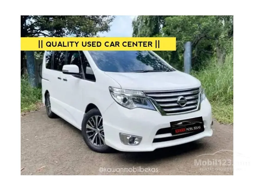 Jual Mobil Nissan Serena 2017 Highway Star 2.0 di DKI Jakarta Automatic MPV Putih Rp 195.000.000