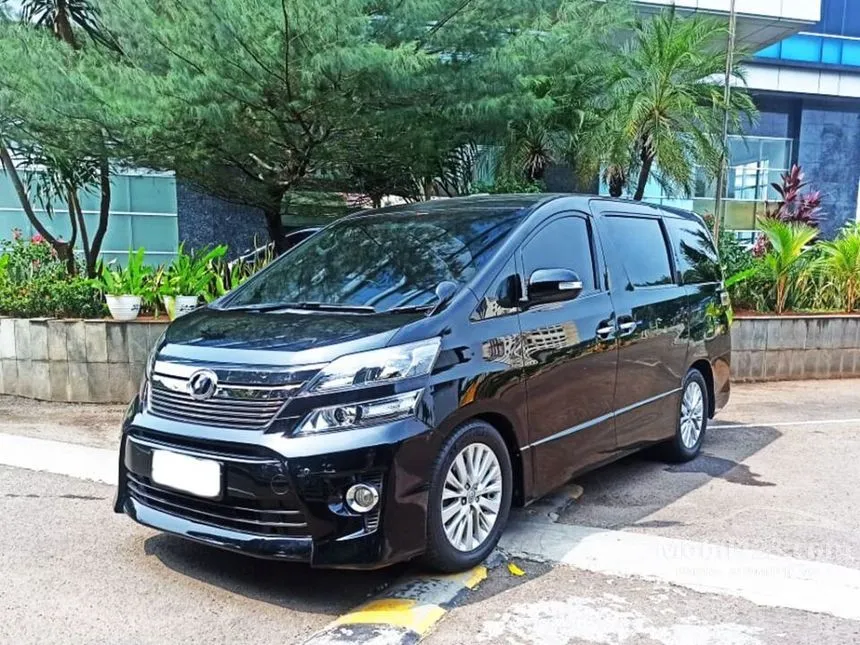 Jual Mobil Toyota Vellfire 2013 Z 2.4 di DKI Jakarta Automatic Van Wagon Hitam Rp 335.000.000