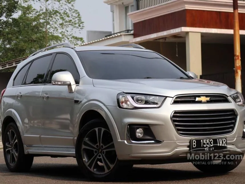 Jual Mobil Chevrolet Captiva 2016 LTZ 2.0 di Banten Automatic SUV Silver Rp 195.000.000