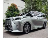2024 Lexus LM 350h 2.5 4 Seater MPV PRICE CASH BEST DEAL NEGO YA. GREY ON WHITE. VIP 4 SEAT. MULUS TERAWAT. LIKE NEW CAR. ATPM RECORD. LM350H HYBRID