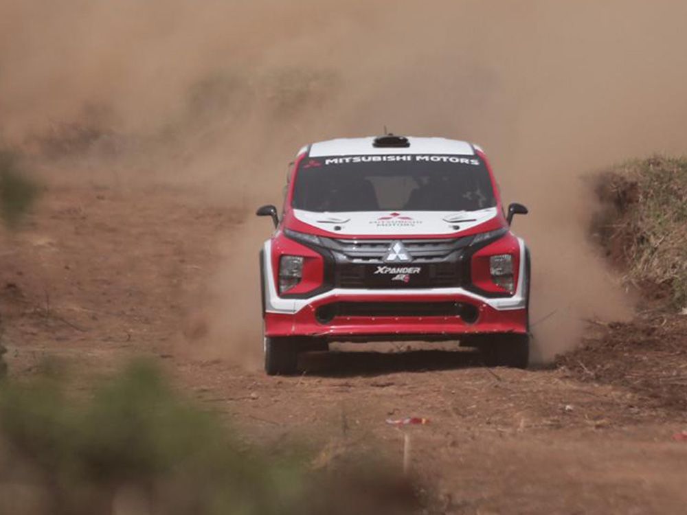 Mitsubishi Xpander Versi Rally Ditest di Sirkuit Tembong Jaya