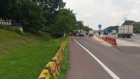 Ruas Tol Jakarta - Cikampek Diperluas, Rest Area KM 50 Ditutup