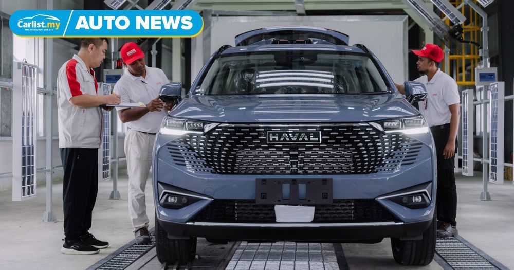 Ahead of October '24 launch, CKD examples of GWM Haval H6 HEV rolls off Melaka production line - Auto News | Carlist.my